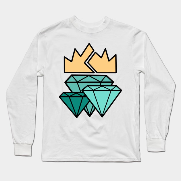 Diamonds are 4Ever Long Sleeve T-Shirt by OrderBorder